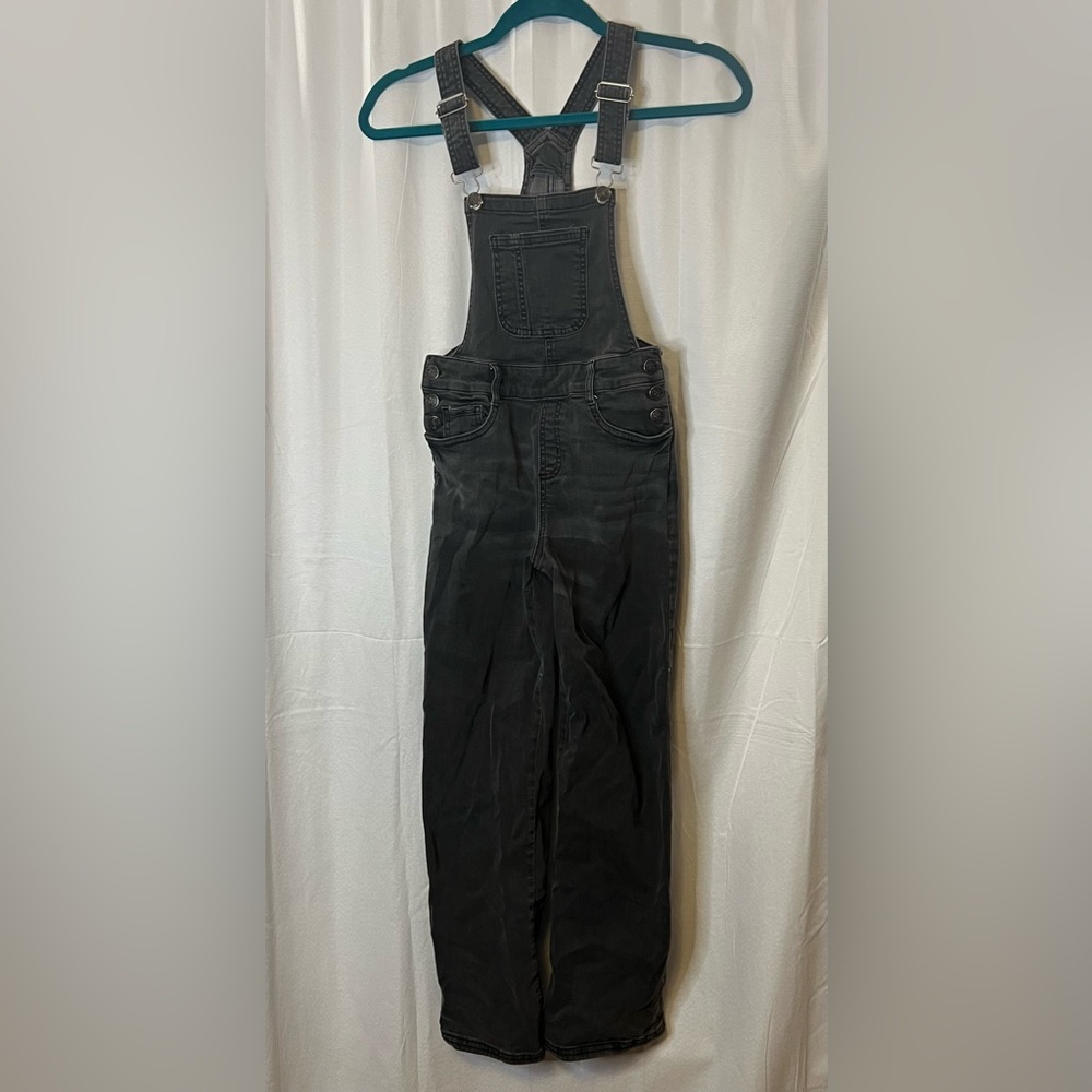 Treasure & Bond Charcoal Gray / Black Overalls size 12